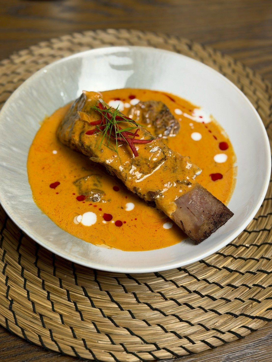 Panang Dino Rib (พะแนงซี่โครงไดโน) — Curry at Narwhal Thai Table, Huntington Beach