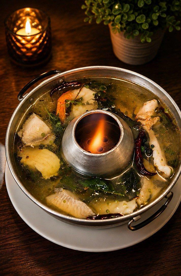 Po Tak Seafood Soup (โป๊ะแตก) — Soup at Narwhal Thai Table, Huntington Beach