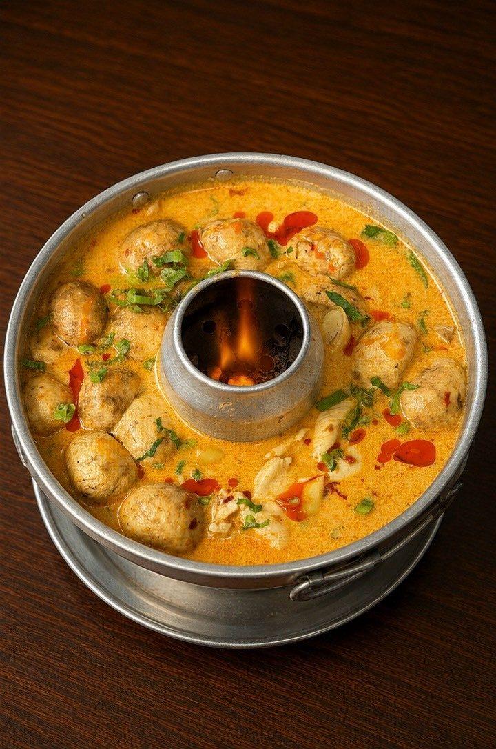 Tom Kha Seafood (ต้มข่าทะเล) — Soup at Narwhal Thai Table, Huntington Beach